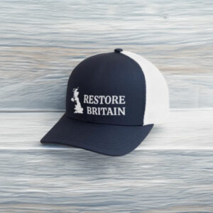 Restore Britain – Patriotic UK Silhouette Flexfit Fitted Baseball Cap