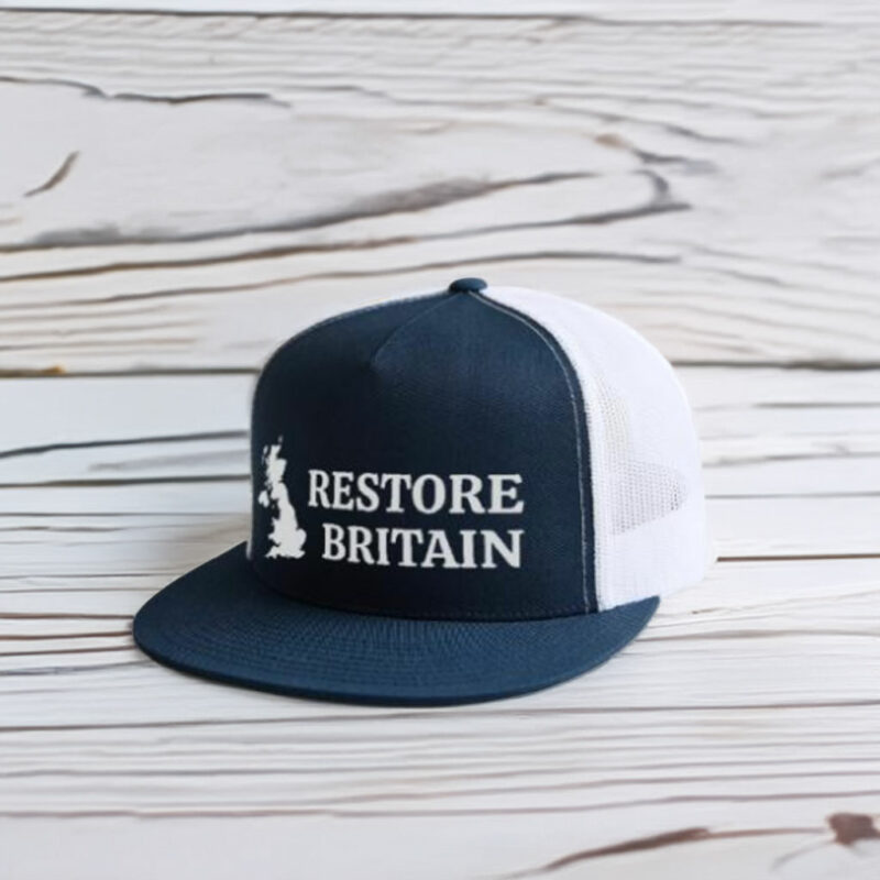 Restore Britain – Patriotic UK Silhouette Trucker Hat