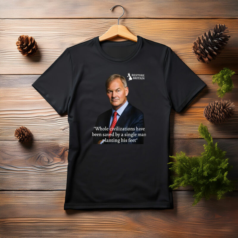 Restore Civilization Restore Britain 2026 T-Shirt