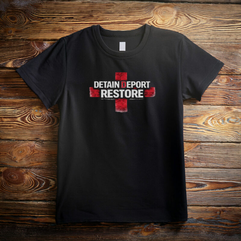 Restore UK Cross Graphic T-Shirt