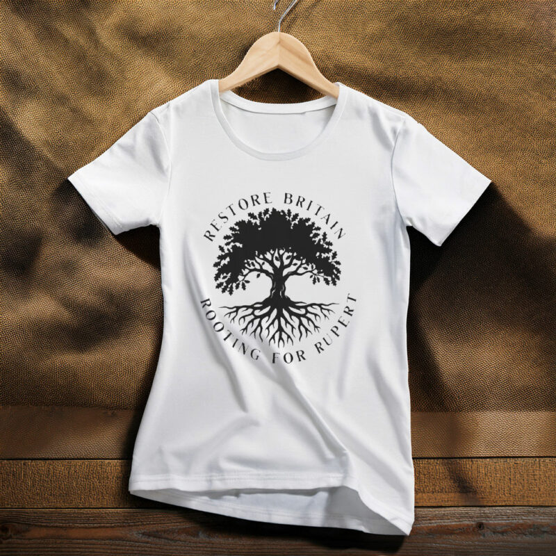 Rooting for Rupert English Oak Tree T-Shirt