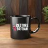 Rupert Lowe Distressed Union Jack Jumper Retro Patriotic Mug