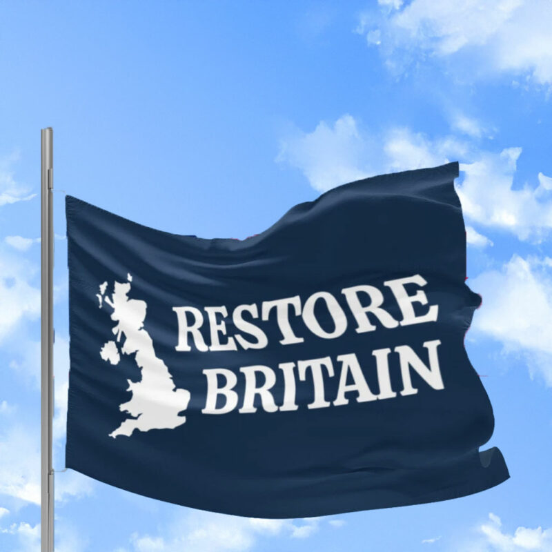 Rupert Lowe Personalised Restore Britain Flag