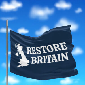 Rupert Lowe Personalised Restore Britain Flag