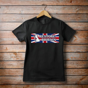 Rupert Lowe Politics Patriot British Pride Restore Britain T Shirt