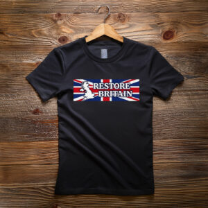 Rupert Lowe Politics Patriot British Pride Restore Britain T Shirt