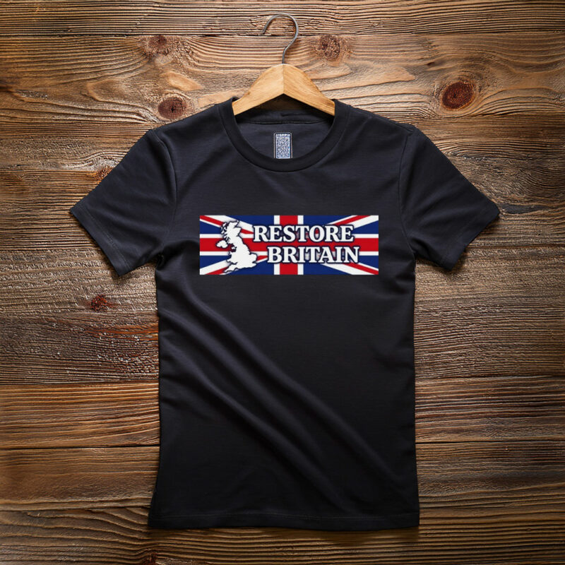 Rupert Lowe Politics Patriot British Pride Restore Britain T Shirt