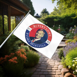 Rupert Lowe Prime Minister 2026 Campaign Flag