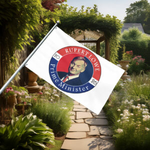 Rupert Lowe Prime Minister 2026 Campaign Flag