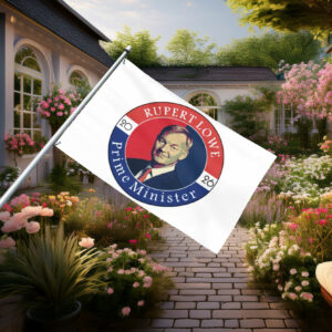 Rupert Lowe Prime Minister 2026 Campaign Flag
