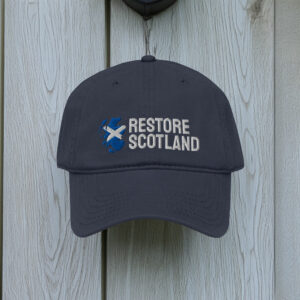 Saltire Restore Britain Party Restore Scotland Baseball Cap