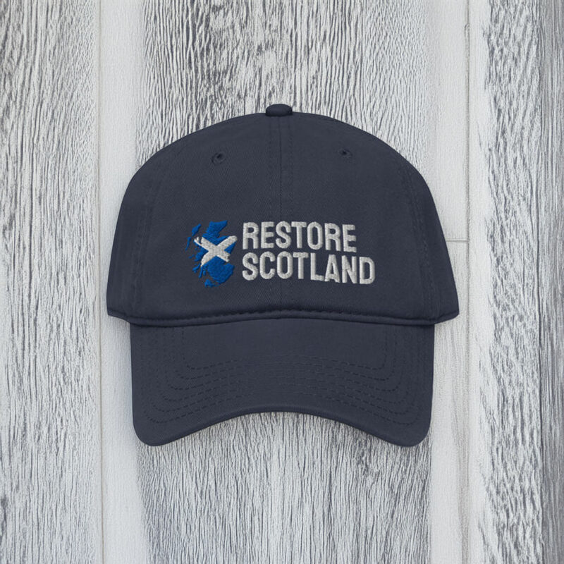 Saltire Restore Britain Party Restore Scotland Baseball Cap