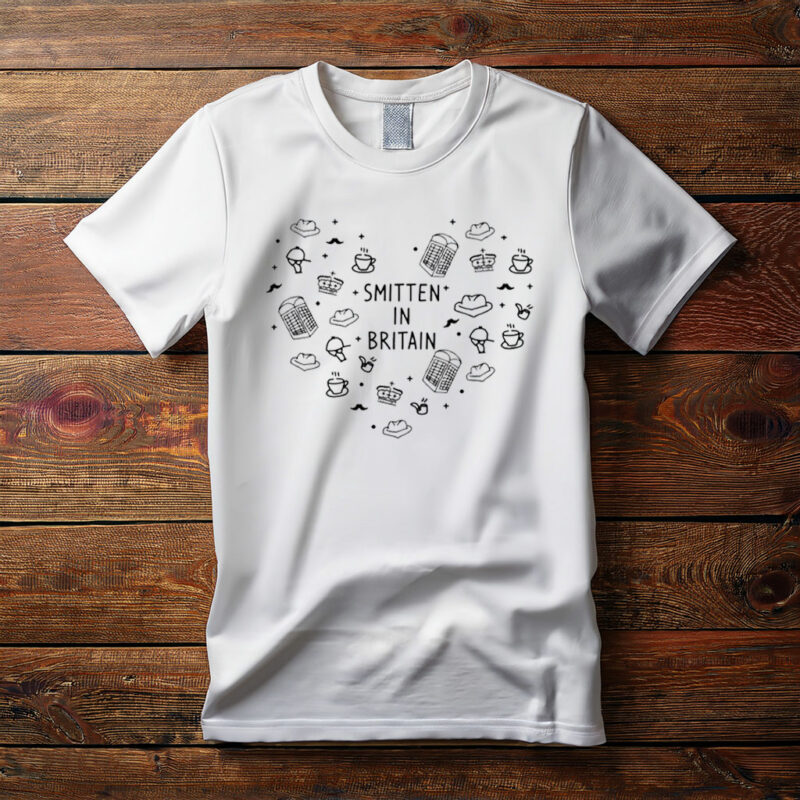 Smitten In Britain, British Shirt