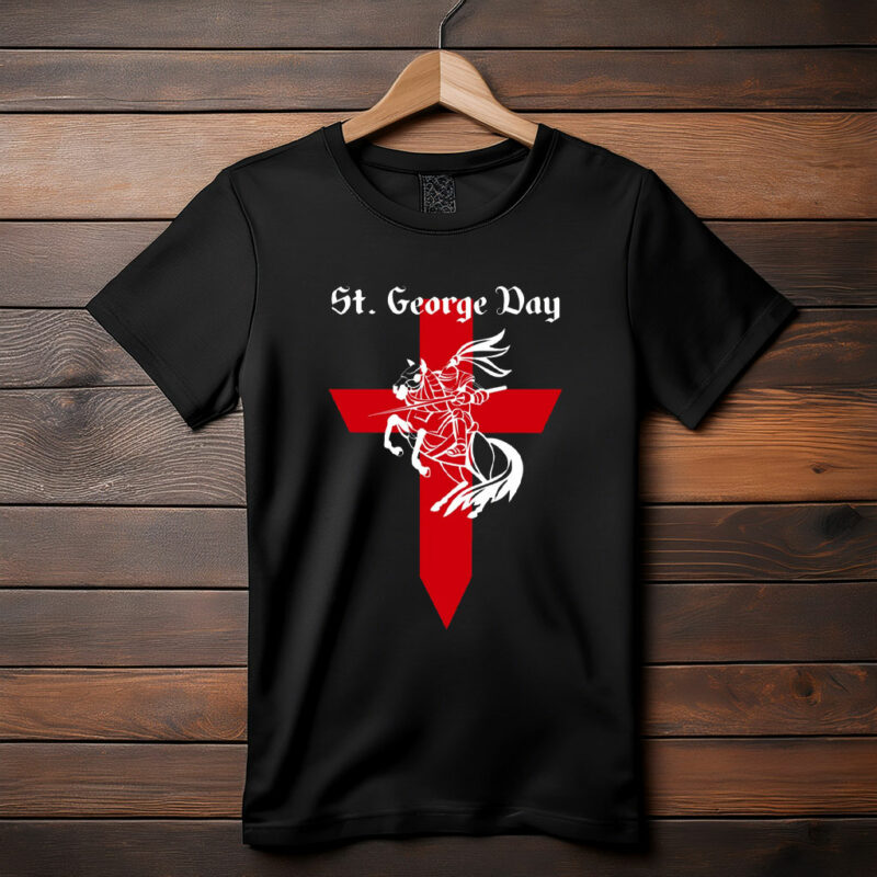 St. George Day 2026 T Shirt, England Pride T Shirt