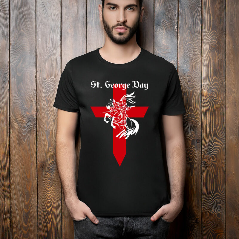 St. George Day 2026 T Shirt, England Pride T Shirt