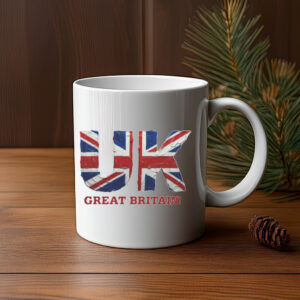 UK Great Britain United Kingdom Flag Mug