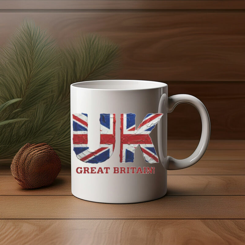 UK Great Britain United Kingdom Flag Mug
