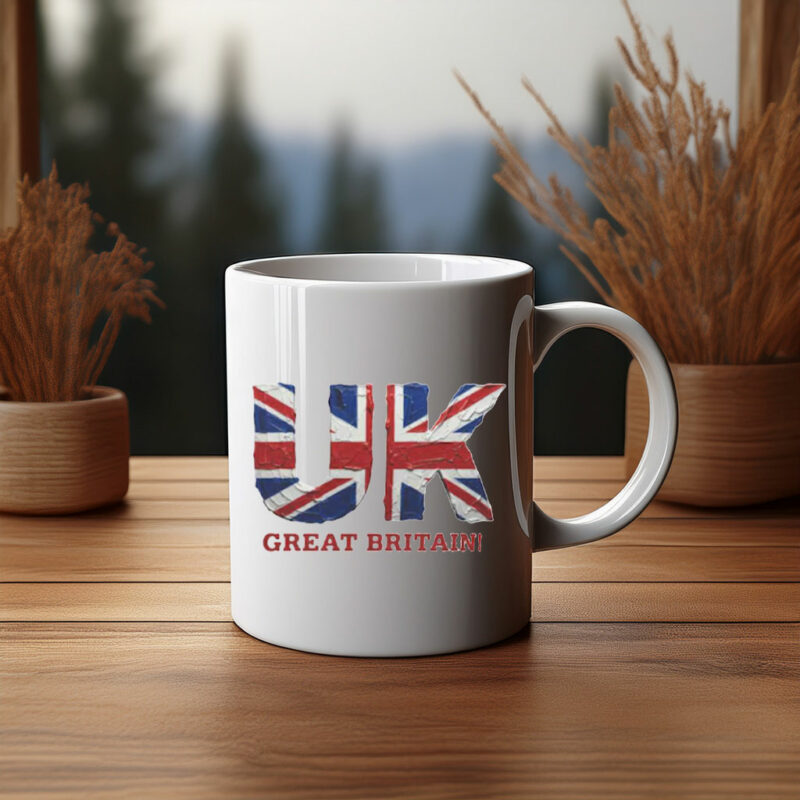 UK Great Britain United Kingdom Flag Mug