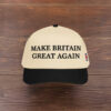 Union Jack Flag Embroidered Make Britain Great Again Hat