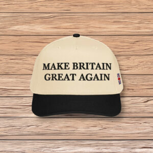 Union Jack Flag Embroidered Make Britain Great Again Hat