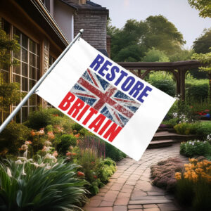 Union Jack Restore Britain Bold Flag