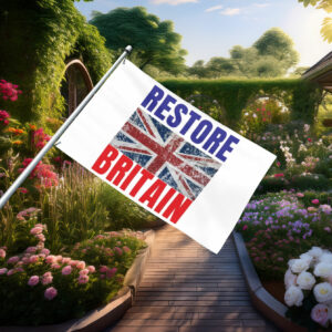 Union Jack Restore Britain Bold Flag