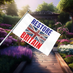 Union Jack Restore Britain Bold Flag