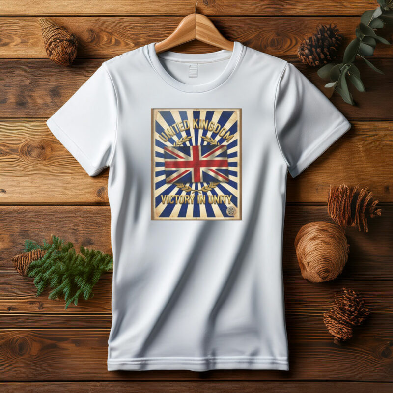 Union Jack Vintage Wartime Poster Shirt