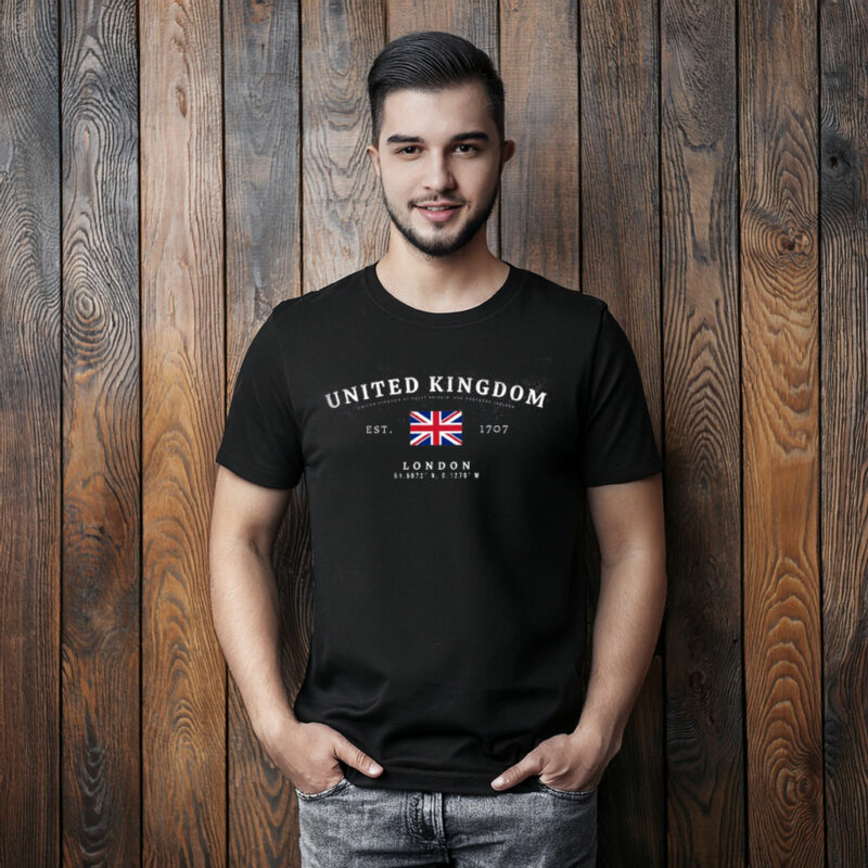 United Kingdom Tee, UK Flag Shirt