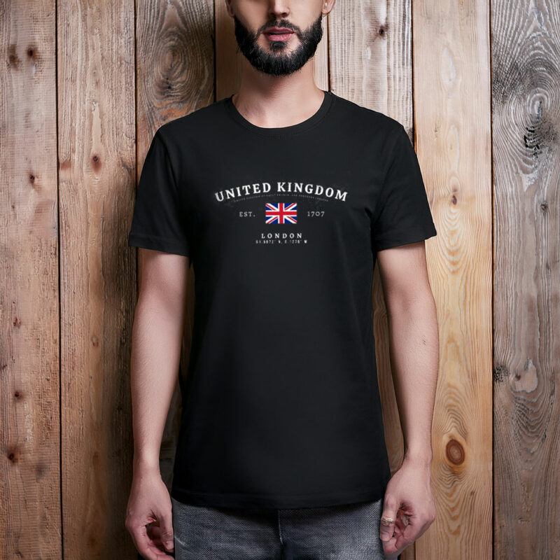 United Kingdom Tee, UK Flag Shirt