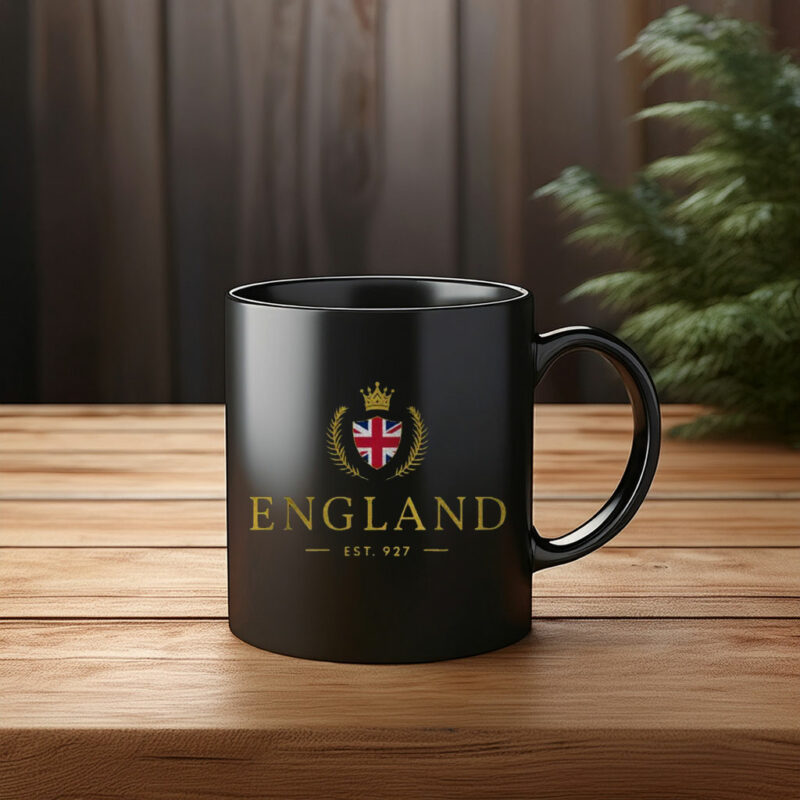 Vintage British Flag England Heritage Crest Mug