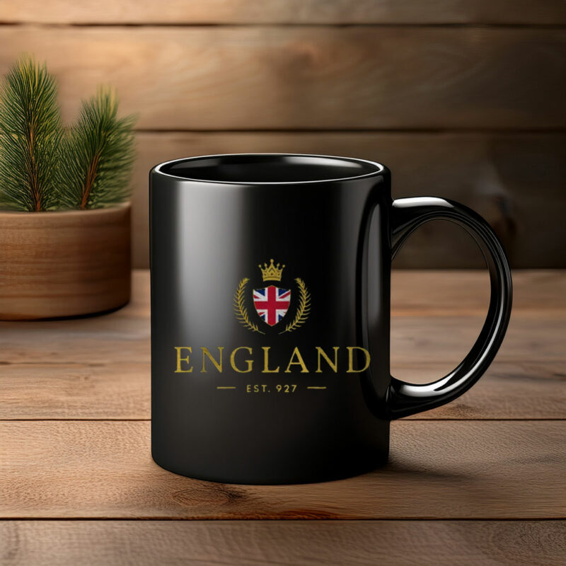 Vintage British Flag England Heritage Crest Mug