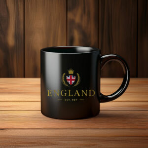 Vintage British Flag England Heritage Crest Mug