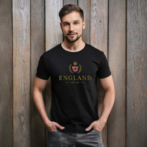 Vintage British Flag England Heritage Crest Shirt