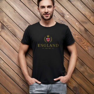 Vintage British Flag England Heritage Crest Shirt