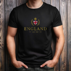 Vintage British Flag England Heritage Crest Shirt
