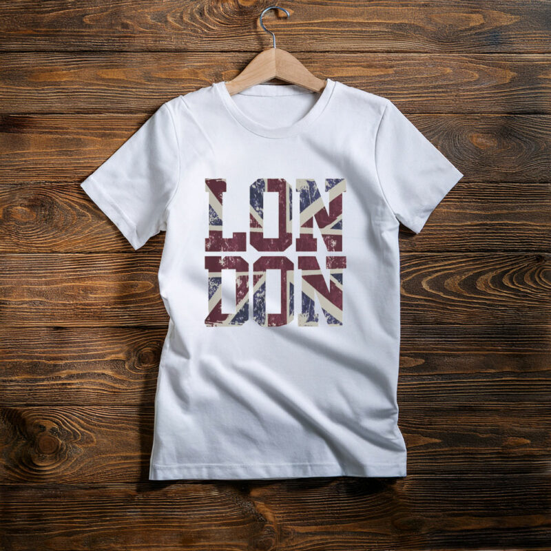 Vintage Union Jack British Flag Shirt