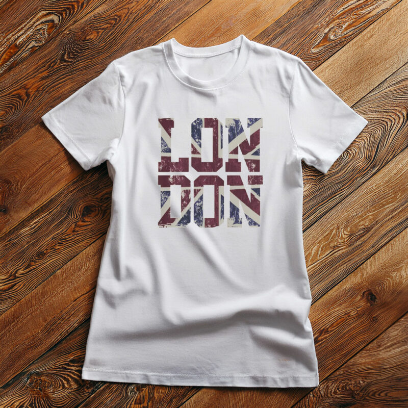 Vintage Union Jack British Flag Shirt
