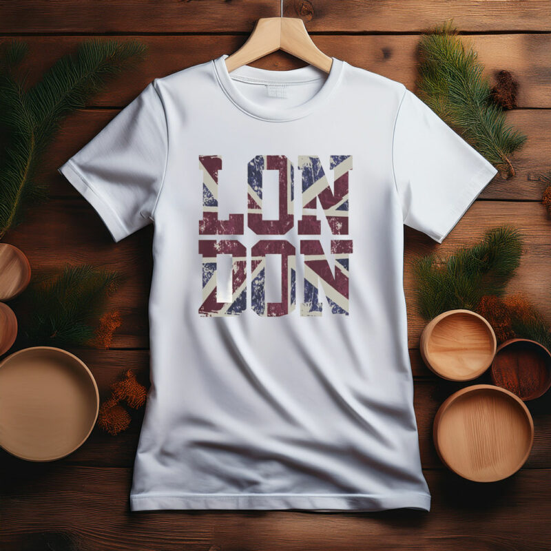 Vintage Union Jack Sweater Shirt – British Flag Retro Style Tee
