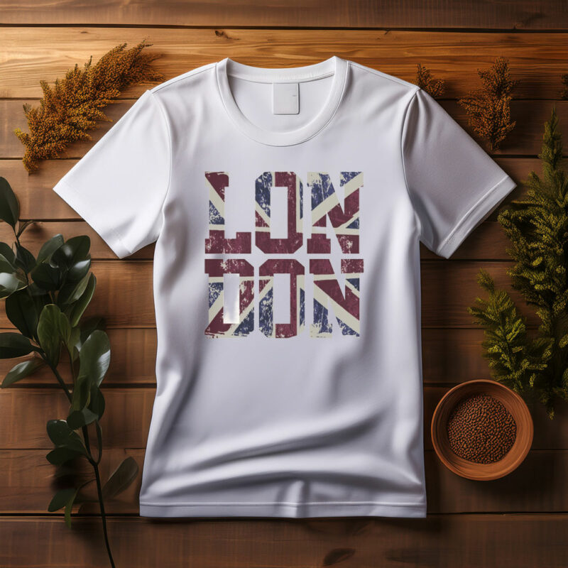 Vintage Union Jack Sweater Shirt – British Flag Retro Style Tee