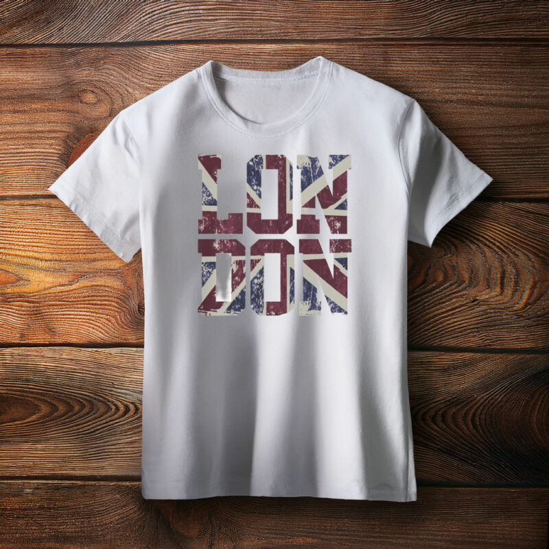 Vintage Union Jack Sweater Shirt – British Flag Retro Style Tee