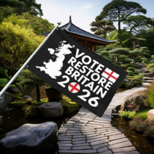 Vote Restore Britain England 2026 Flag