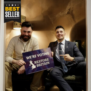 We’re Voting Restore Britain Poster