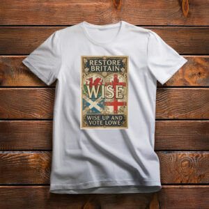Wise Up and Vote Lowe Shirt