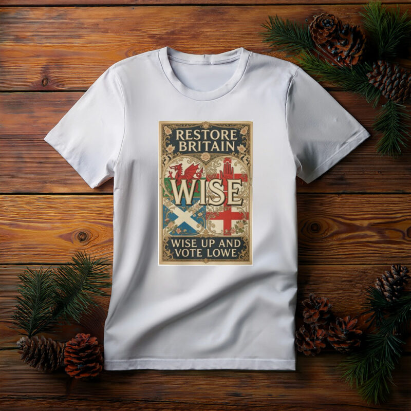 Wise Up and Vote Lowe Shirt