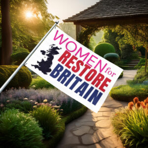 Women for Restore Britain Statement 2026 Flag