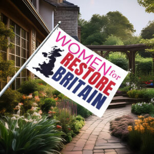 Women for Restore Britain Statement 2026 Flag