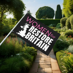 Women for Restore Britain Statement Flag
