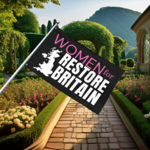 Women for Restore Britain Statement Flag
