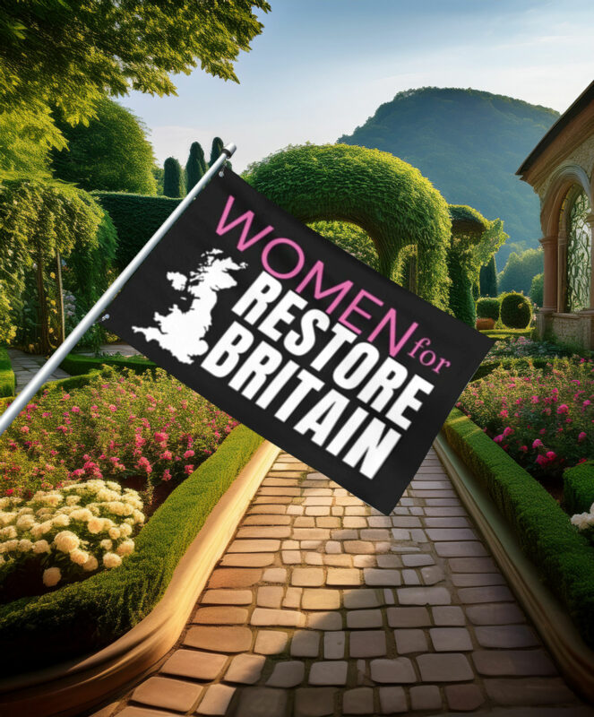 Women for Restore Britain Statement Flag